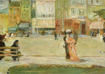 Street Scene, Avenue Clichy, Paris