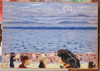 The Beach, Blue Sea, c.1930