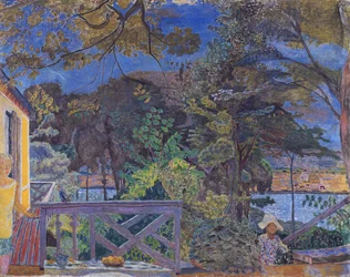 The Terrace at Vernon, 1928