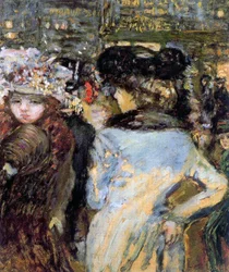Two Women, Place Clichy, Paris, 1905