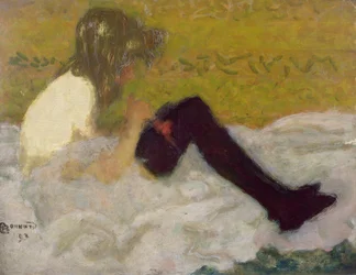 Woman with Black Stockings, 1893