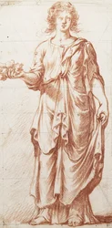 A Standing Allegorical Figure