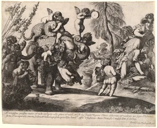 Bacchus with Diana and Minerva