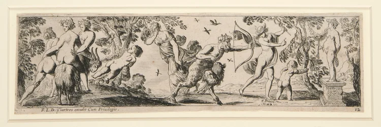 Friezes of Nymphs and Satyrs (12 sheets)