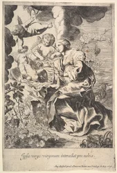Virgin and Child with Angels