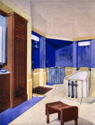 Bathroom project, c. 1925