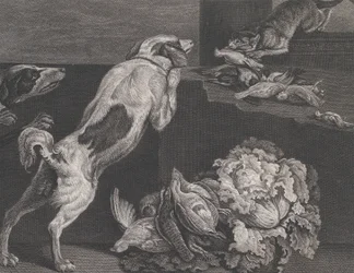 Dogs and Still Life, 1778