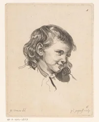 Head of a Child, Turned to the Right
