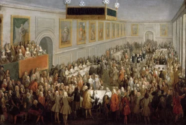 Feast Given After the Coronation of Louis XV at the Palais Archiepiscopal in Rheims