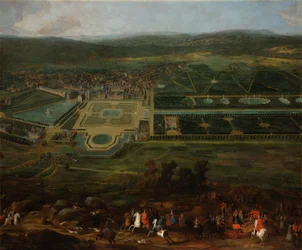 View of the Château de Fontainebleau