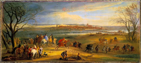 The War of Devolution (1667-1668): Capture of Dole in Franche-Comte by King Louis XIV, February 16