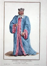 Dress of a Chancellor of the University of Paris from 
