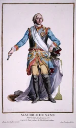 Maurice of Saxony (1696-1750) from 