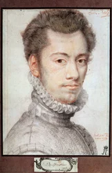 Portrait of Etienne Dumoustier, c1570