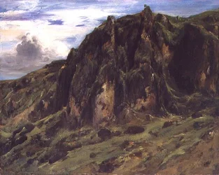 Landscape in the Auvergne
