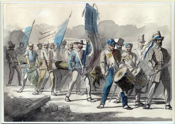 The Planting of a Tree of Liberty in France in 1848