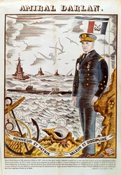 Admiral Francois Darlan, Commander of the French Navy