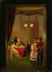 The Salon of Hortense de Beauharnais in Rome