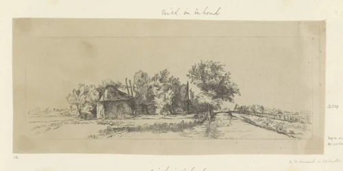 Landscape with a Canal and Palisade
