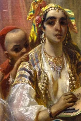 Women of Algiers, Courtyard Interior