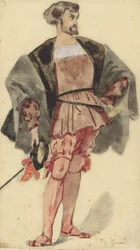 Costume Study of a Nobleman from the Time of François I