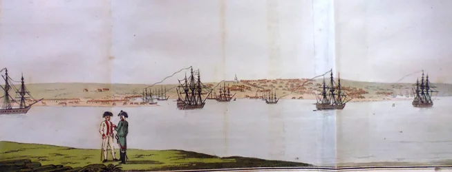 Port of Sevastopol (From Travels through the Southern Provinces of the Russian Empire)