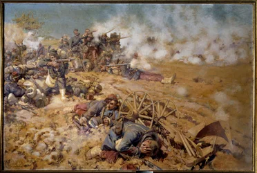 Line of Fire at the Battle of Rezonville, August 16