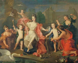 The Duchess of Burgundy and Her Children