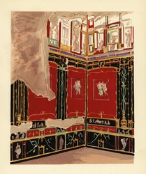 Exedra in the House of the Vetti, Pompeii