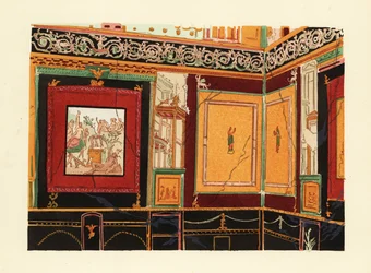 Exedra in the Atrium in the House of Siricus, Pompeii
