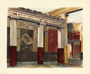 Rhodian Peristyle of the House of the Silver Wedding, Pompeii