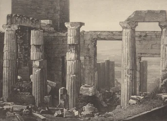 Greece. The Propylaea in Athens