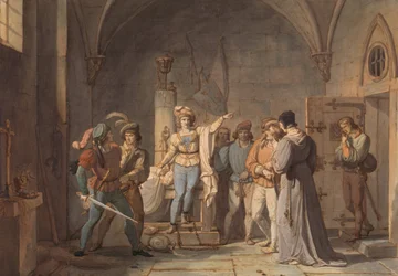 Joan of Arc Imprisoned in Rouen