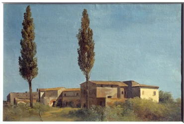 At Villa Farnese, the Two Poplars