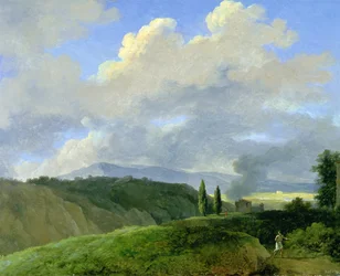 Mountainous Landscape with Figures