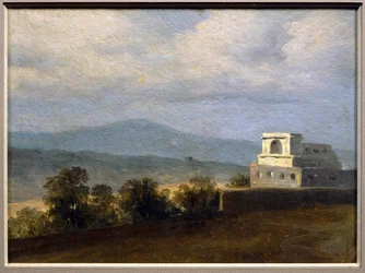 Pavilion on the Grounds of the Villa Borghese