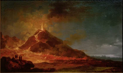 The Eruption of Vesuvius on May 14, 1771