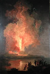 Mount Vesuvius Erupting