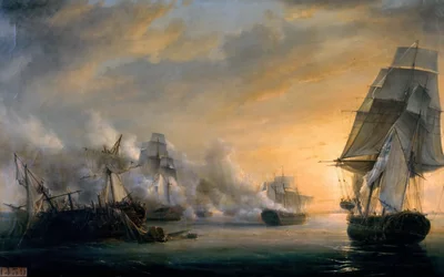 Naval Combat before Cádiz on July 13, 1801