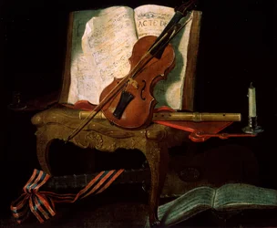 Still Life with a Violin