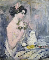 Woman with a Bouquet