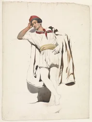 Standing Young Man