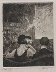 Acrobat at the Music Hall