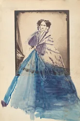 The Countess in Lace Shawl