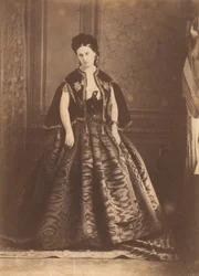 The Moiré Dress, 1860s