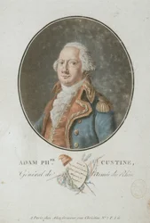 Comte Adam Philippe de Custine, 1793