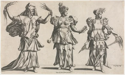 The Three Fates, Costume Designs, c. 1534
