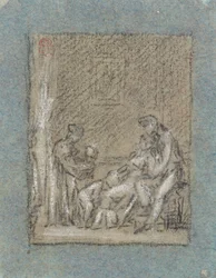 Study for Une Famille dans la Désolation