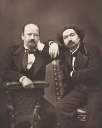 Émile Erckmann and Alexandre Chatrian, c. 1876
