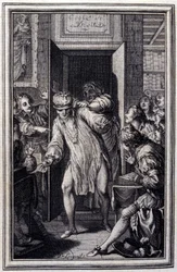 King Candaule and the Master of Law (Illustration by P.P. Choffard)